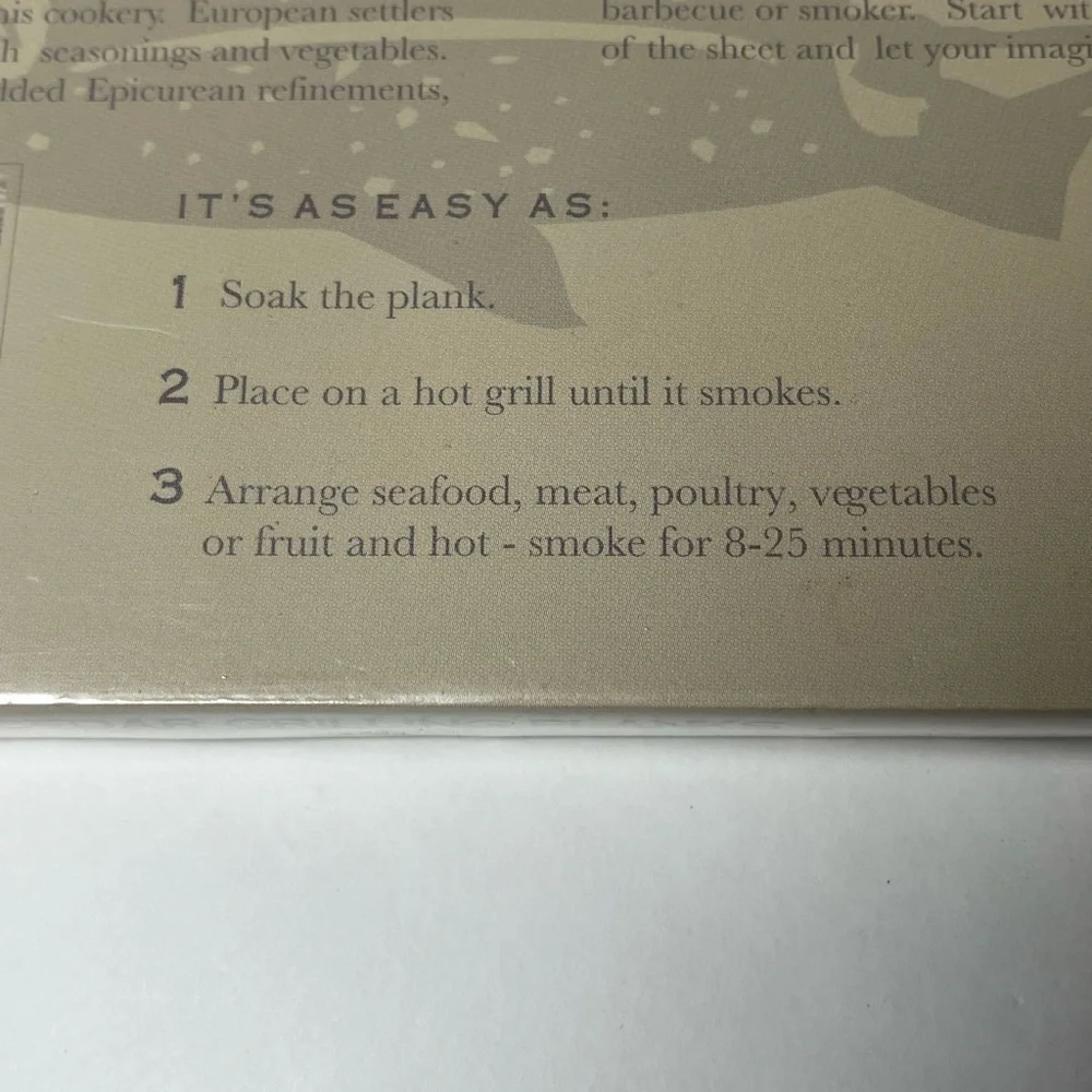 NWT crate & barrel cedar grilling planks. Set of 2. Grill fish, meat & veggies.